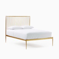 West elm Stella queen bed frame