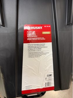Husky Storage bins