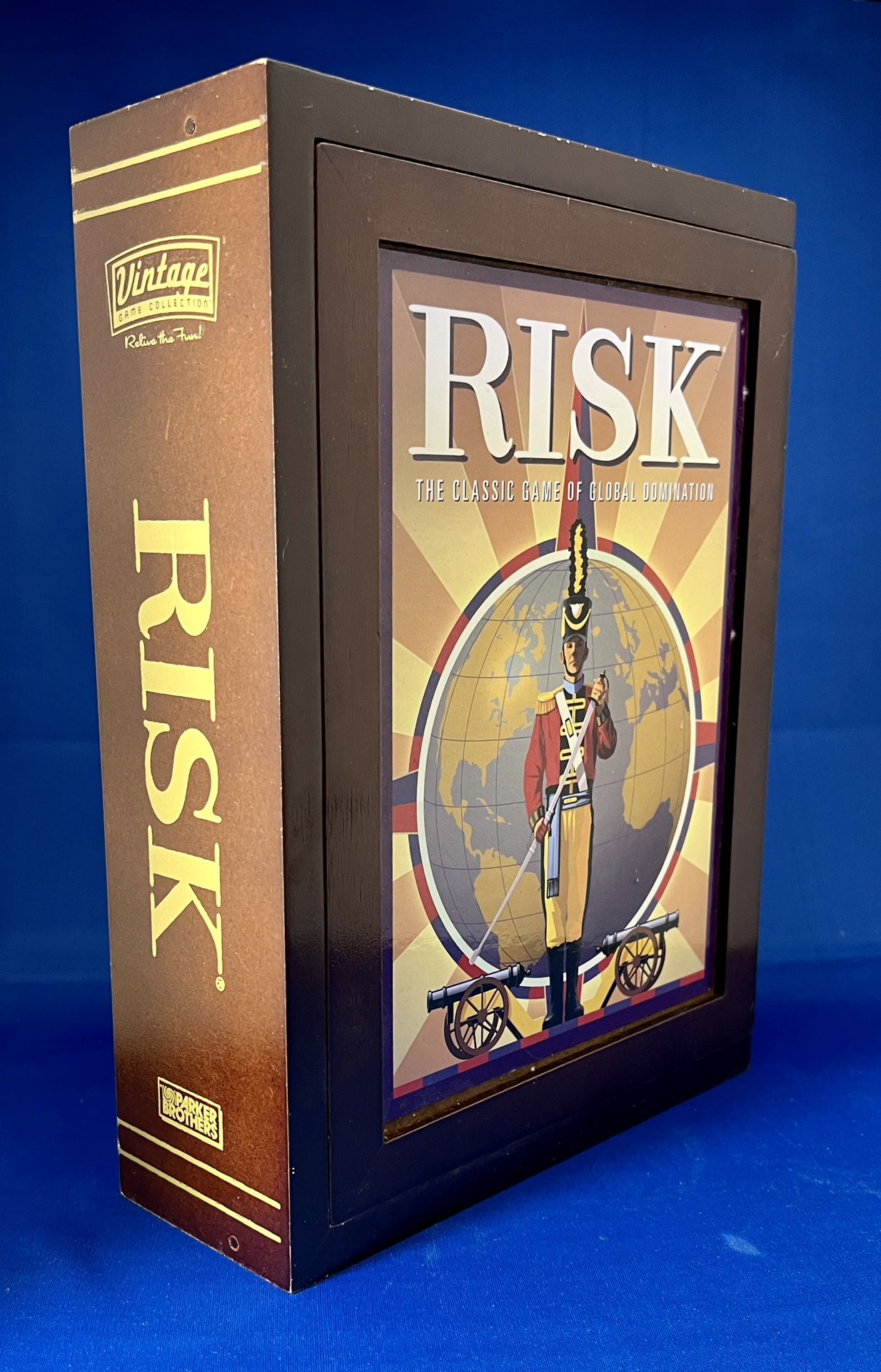 Risk Vintage Wooden Box Collectors Edition