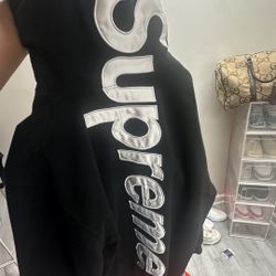supreme hoodie Large