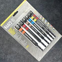 Kleintools magnetic hollow power nut 6 piece