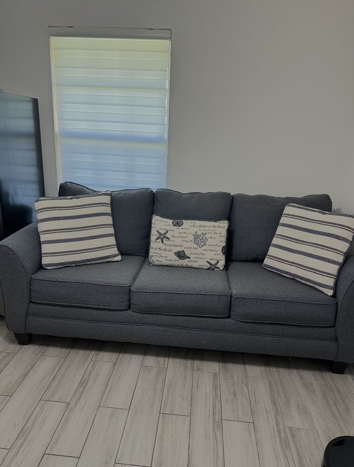 Grey Pull Out Sofa