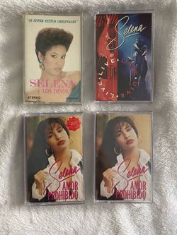 * LOT * (4) Selena Quintanilla Cassette Tapes