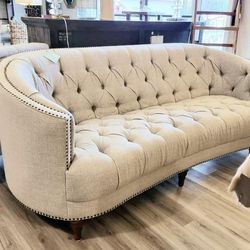 Tufted Sofa and Loveseat  Avonlea