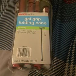 Jail Grip Folding Cane