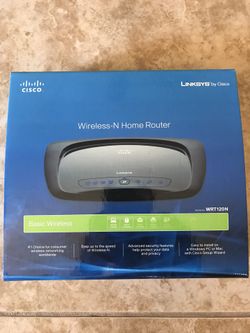 Wireless-N Home Router - NEW