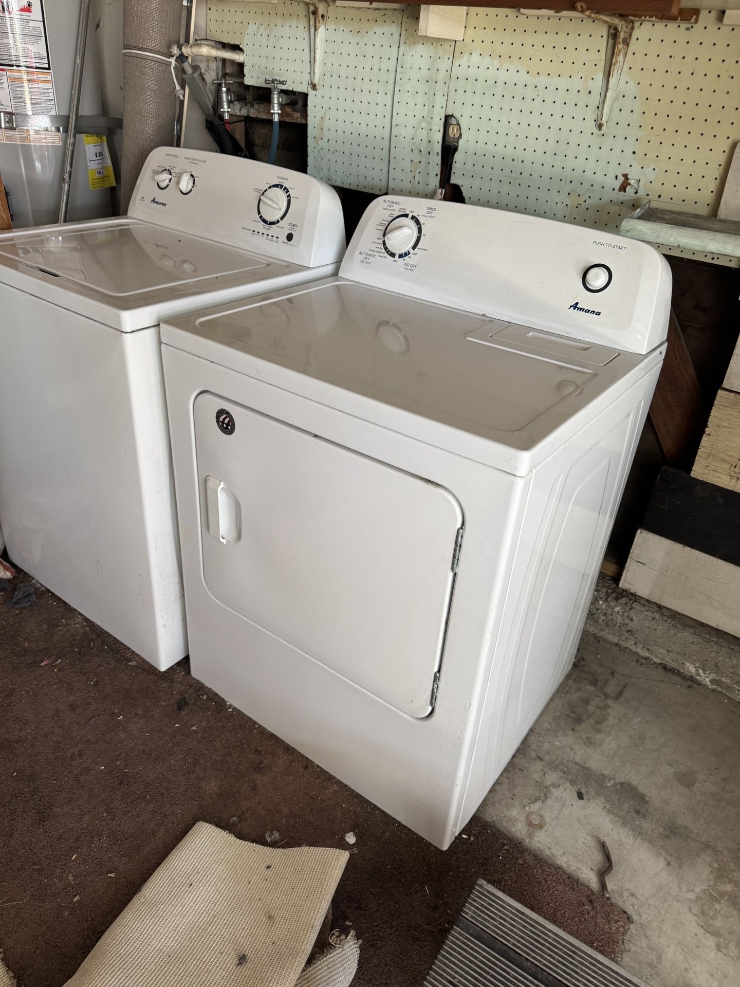 Washer and Dryer