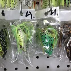 Frog fishing lures