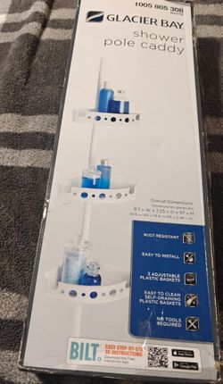 Glacier Bay Shower Pole Caddy