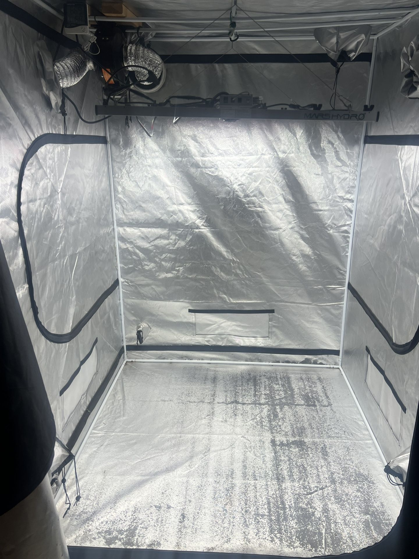 2 5x5’ Complete Grow Tents Plus Miscellaneous