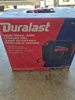 Jump Starter With Air Pump