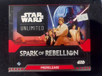 Star Wars: Unlimited - Spark of Rebellion Prerelease Box (Factory Sealed)