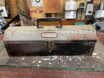 Old Vintage craftsman toolbox