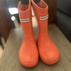 Toddler Hunter Boots Size 6