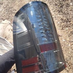Smoked LEDs Tail Light For GMC  2500