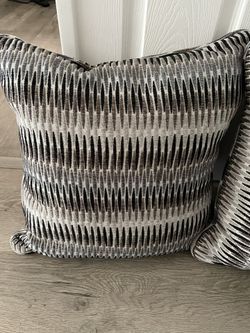 Pillows 20x20.”  Two. NEW