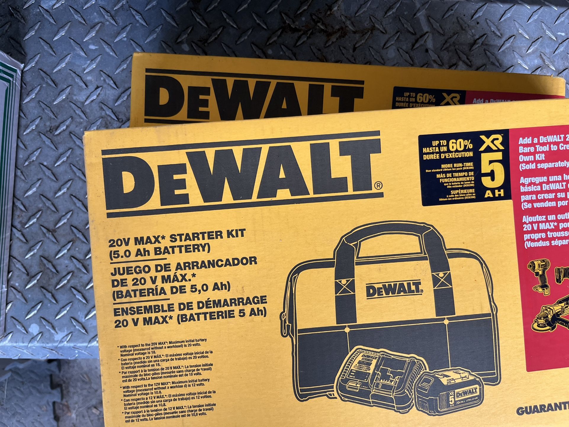 2 New Dewalt 5ah Batteries