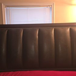 King Size Bed and Mattress with box springs ****Priced to go***