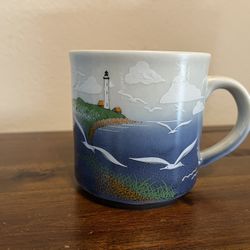 Vintage Nautical Sea Scape Mug