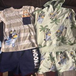 Bluey Short Outfit 