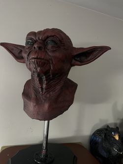 Full size Darth Yoda production bust