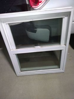 Dos ventanas de bloque 30x36