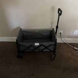 Collapsible Cloth Pull Cart For Sale Good Condition Area