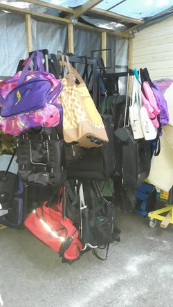 Luggage most are $5 up to $20