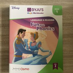 BYJU’S Magic Workbooks Grade 1 Language & Reading Disney Fun With Phonics Vol 2