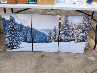 Winter picture set