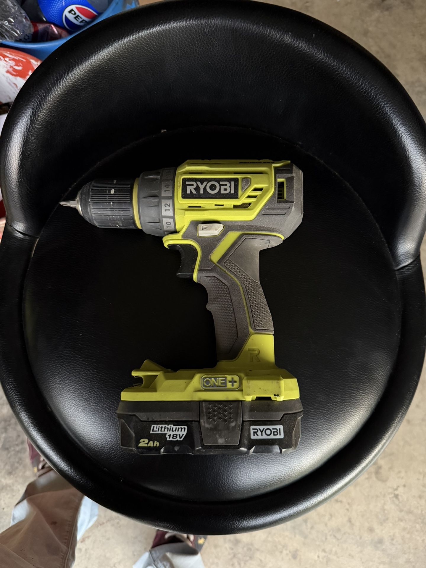 Ryobi Power Drill + Battery