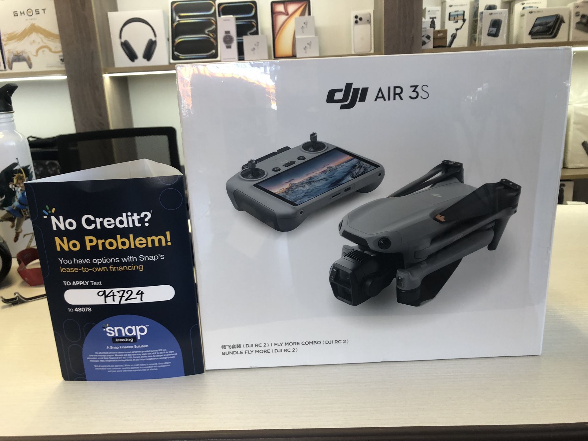 DJI Air 3S Flymore Combo W/RC 2 