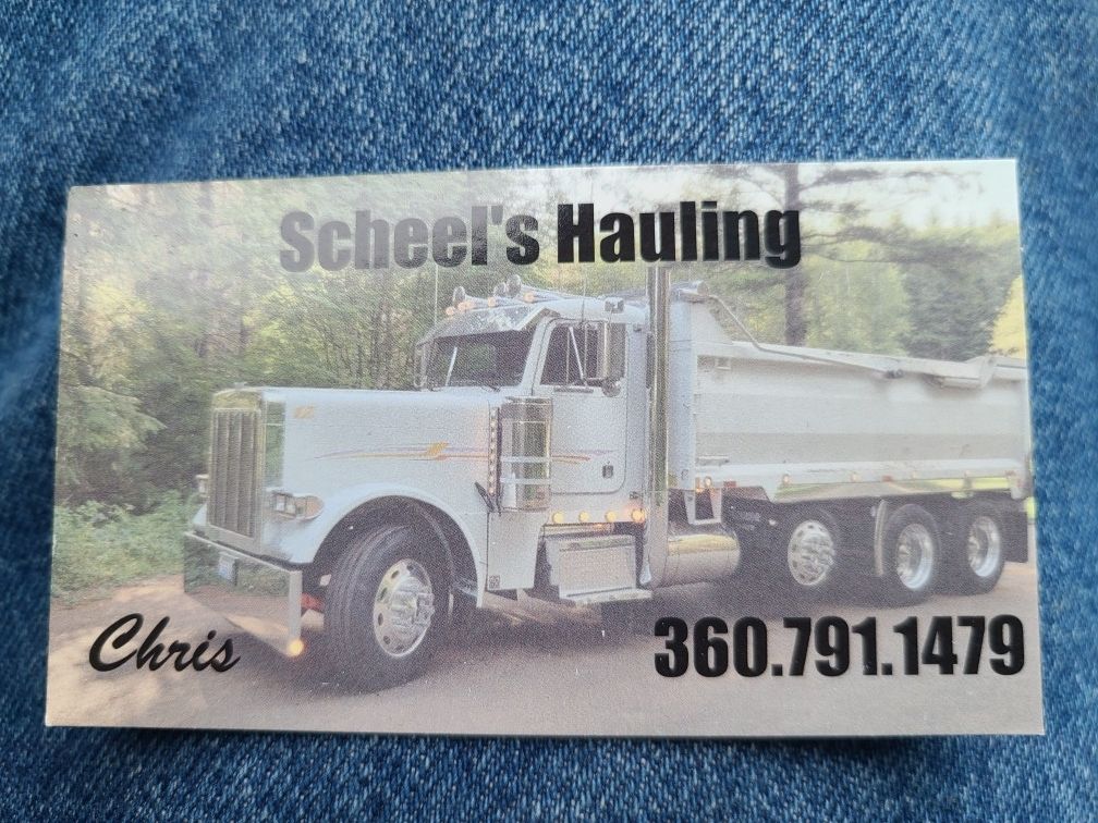Gravel, Topsoil, Bark, Granite Dump Truck