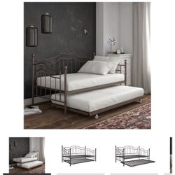Trundle Bed With 1 Twin Mattress