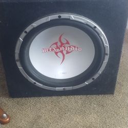 12 in MTX subwoofer 600 w in the box 50 bucks