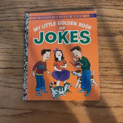 1961 My Little Golden Book Of Jokes