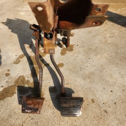 Original  Chevelle  Clutch  And Brake Pedals Setup  Ever Apart