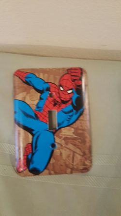 Marvel Spider - man Symbol - Light Switch Plate Cover