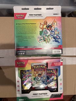 2026 Pokémon First Partner Illustration Collection Series 1 Box