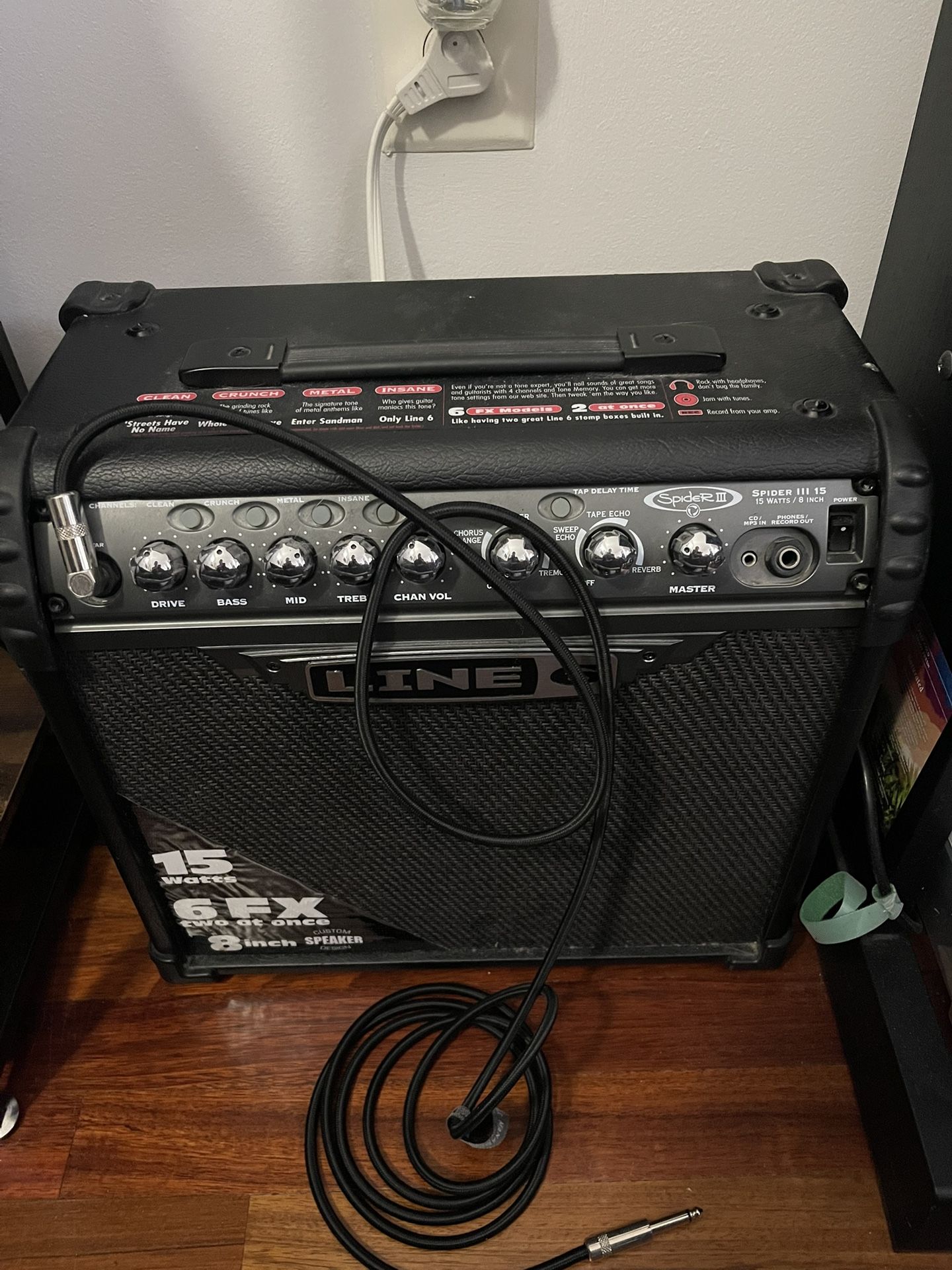 Used Line 6 Spider III 15 Guitar Amp