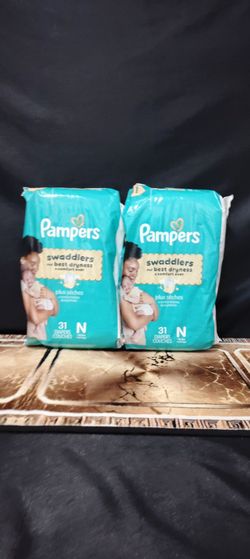Pampers Swaddlers Newborn Diapers 2-Pack