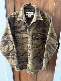 Columbia Gallatin Range Wool Blend Hunting Shirt Jacket