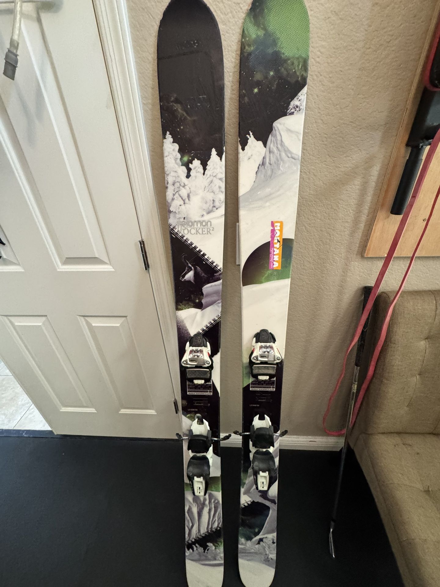 Powder Skis! Salomon Rocker2 115, 168cm