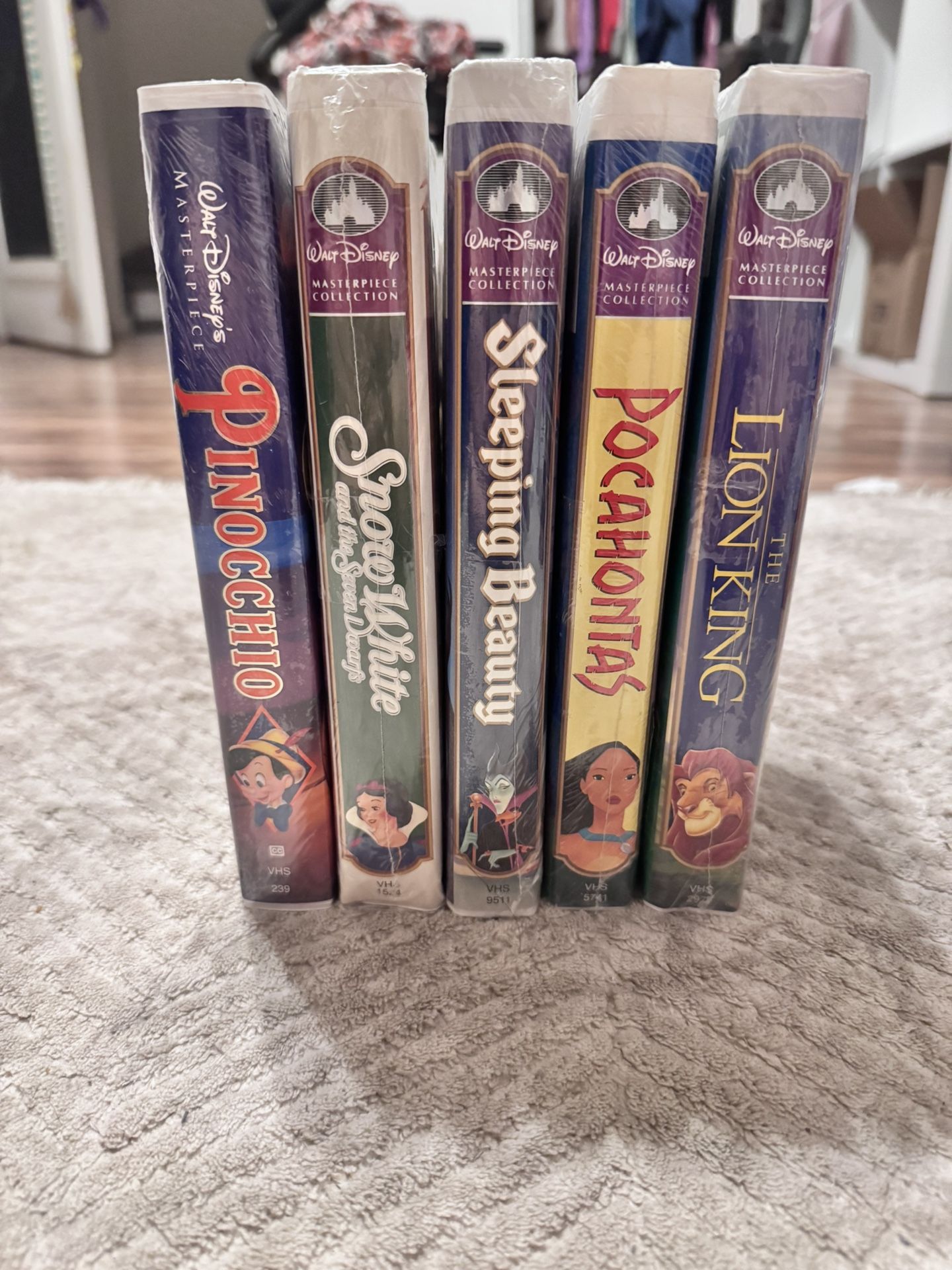 Disney Master Collection VHS Lot SEALED
