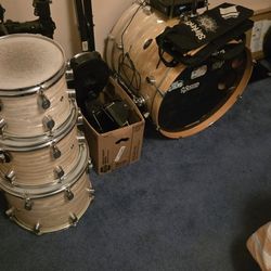 5pc PDP Pacific CX series vintage drumset