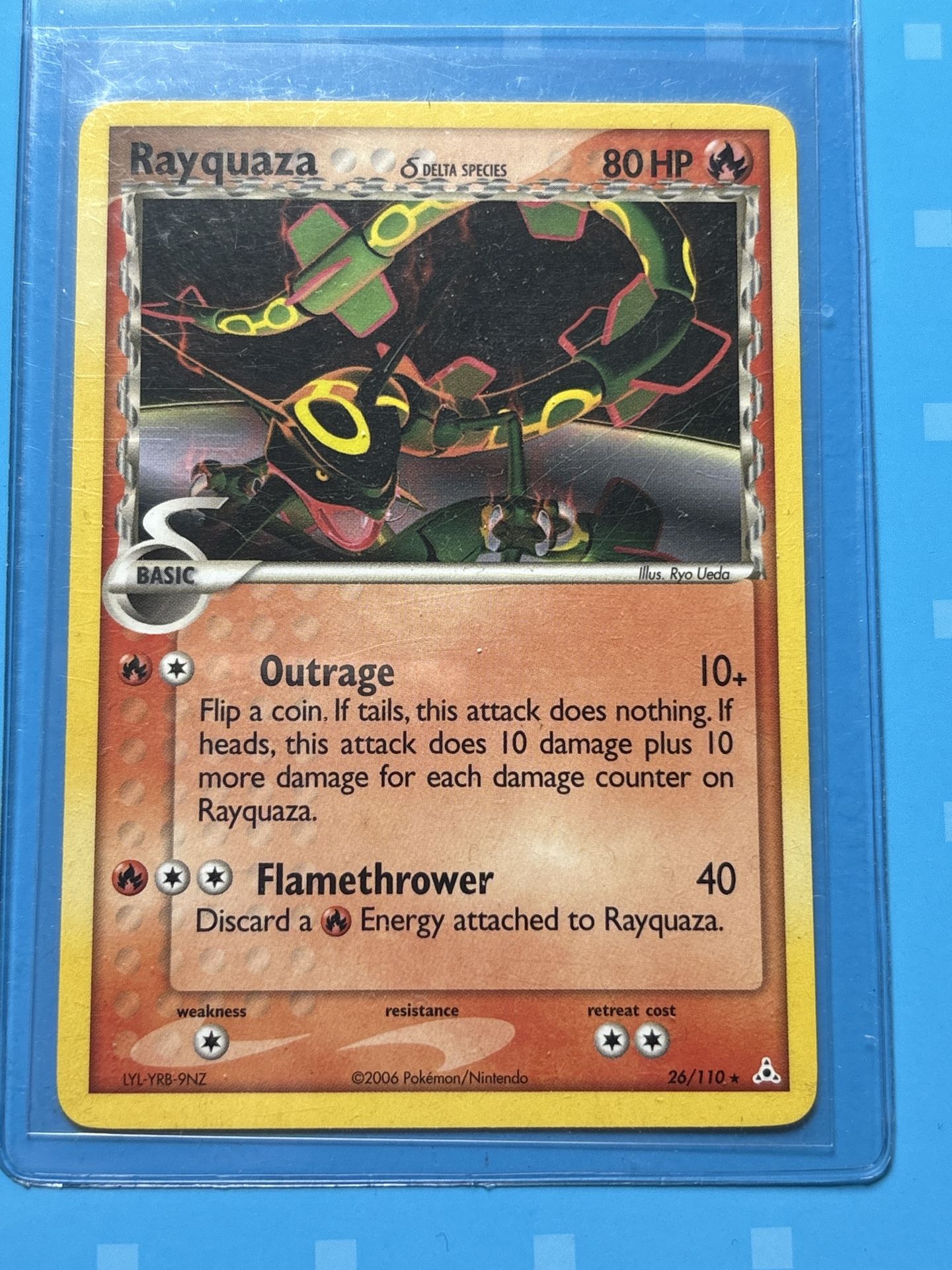 Rayquaza 16/110 Delta Species