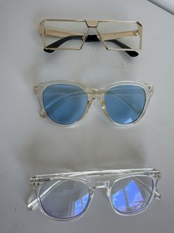 Bundle Of Adorable, Chic, Vintage Sun Glasses, High Fashion 