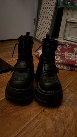 Demonia Matte Black Platforms