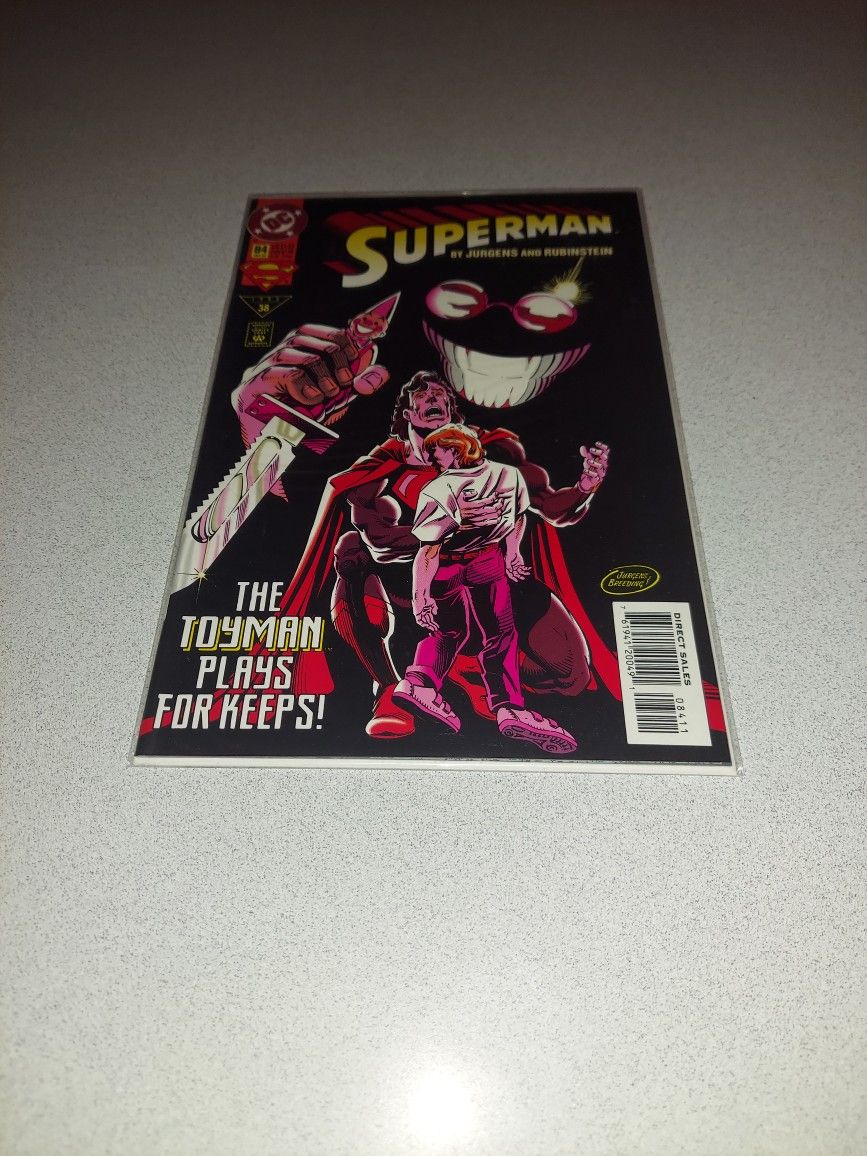 1993 SUPERMAN #84 COMIC BAGGED AND BOARDED