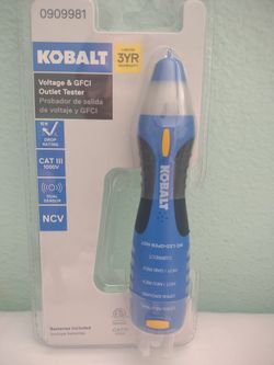 Kobalt Voltage & GFCI Outlet Tester $20